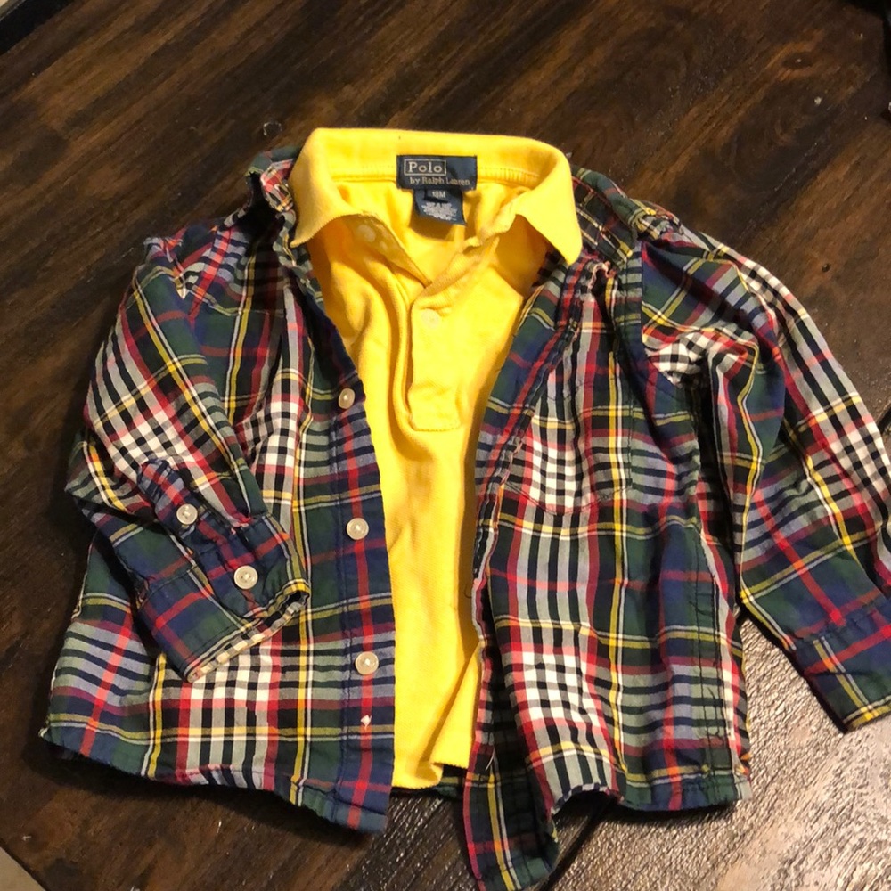 Boys 18-24 month Bundle - Polo and Button Down